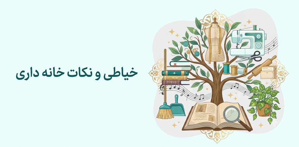 خیاطی و نکات خانه داری